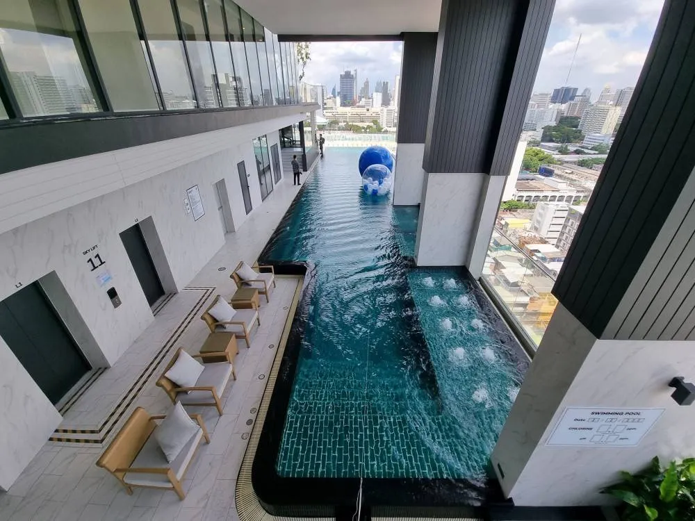 BTS National Stadium (สนามกีฬาแห่งชาติ) ဘူတာအနီး မြို့လယ်ခေါင် High-Rise Luxury ကွန်ဒို photo 6